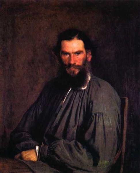 Ivan Kramskoi Leo Tolstoy